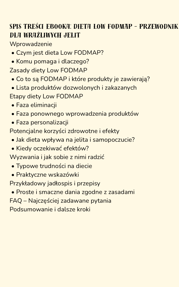 Dieta Low FODMAP