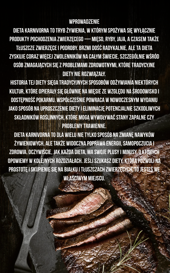 Dieta Karnivorna - ebook